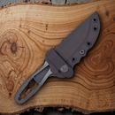 Condor Bikers Fixed Knife 4.75" 1075HC Steel Blade Skeletonized Steel Handle