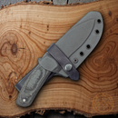 Condor Talon Fixed Knife 4.63" 1095HC Steel Full Tang Blade Black Micarta Handle