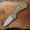 Condor Cadejo Folding Knife 2.63" 14C28N Sandvick Steel Blade Tan Polypropylene Handle