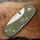 Condor Cadejo Folding Knife 2.63 Sandvik 14C28N Steel Blade Green Polypropylene Handle