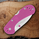 Condor Cadejo Folding Knife 2.63" 14C28N Sandvik Steel Blade Pink Polypropylene Handle