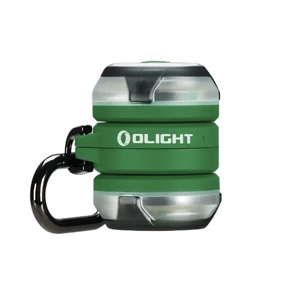 Olight Gober Safety Light Kit Rechargeable SOS Strobe Water And Impact Resistant Green Synthetic Construction 1.5" x 1.5" x 0.69" GOBERKITODG -Olight - Survivor Hand Precision Knives & Outdoor Gear Store