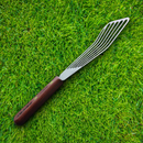 Dexter Slotted Fish Turner 6.25" x 3" Stainless Steel Spatula Rosewood Handle
