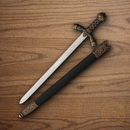 Denix Letter Opener Richard Lionheart Mirror Polished UNSHARPENED Blade Brass