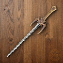 Denix Letter Opener Fantasy Sword Metal Alloy One Piece Construction Blade 3045