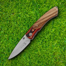 Elk Ridge Gentleman Folding Knife 2.75" Matte 440 Steel Blade Pakkawood Handle