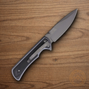 Elk Ridge Assisted Folding Knife 3.5" Stainless Steel Blade Aluminum/Wood Handle