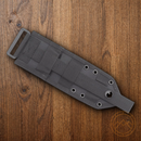 ESEE Model 3 Fixed Knife 3.75" Black Powder Coated Part Serrated 1095HC Steel Blade G10 Handle 3MILSBLK