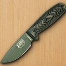 ESEE Model 3 Fixed Knife 3.88" OD Green Powder Coated 1095HC Steel Blade 3D Machined G10 Handle 3PMOD003