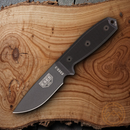 ESEE Model 3 Tactical Fixed Knife 3.88" 1095HC Steel Full Blade Micarta Handle