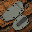 ESEE Model 3 Sheath With Boot Clip Foliage Green Molded Plastic Construction 40FGC