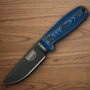 ESEE Model 4 Fixed Knife 4.5" Black Powder Coated 1095HC Steel Blade 3D Machined G10 Handle 4PB008