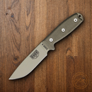 ESEE Model 4 Fixed Knife 4.5" Powder Coated 1095HC Steel Blade Micarta Handle