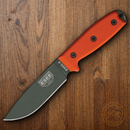 ESEE Model 4 Fixed Knife 4.5" Foliage Green Powder Coated 1095HC Steel Blade Orange G10 Handle 4PMBOD
