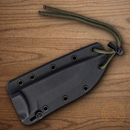 ESEE Model 5 Fixed Knife 5.25" Dark Earth Powder Coated 1095HC Steel Blade Black And Coyote Brown 3D Machined G10 Handle 5PDE0005