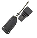 ESEE Model 5 Fixed Knife 5.25" Black Powder Coated 1095HC Steel Full / Extended Tang Blade Orange G10 Handle 5POR -ESEE - Survivor Hand Precision Knives & Outdoor Gear Store