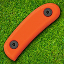ESEE Candiru Handles Scales With Mounting Hardware Orange G10 One Piece Construction CANHDLOR