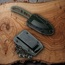 ESEE Candiru Series Fixed Knife 2" 1095HC Steel Blade One-Piece Construction