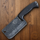 ESEE Cleaver Fixed Knife 5.5" 1095HC Steel Full / Extended Tang Blade Black Textured G10 Handle CL1