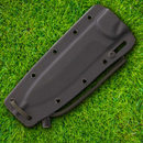 ESEE Model CM6 Sheath Only Adjustable Tensioner And Lashing Holes Black Kydex Construction CM6SHEATH