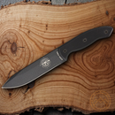 ESEE CM6 Combat Fixed Knife 5.75" 1095HC Steel Full Tang Blade Black G10 Handle