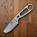 ESEE Imlay Rescue Fixed Knife 2.25" Part Serrated 440C Steel Blade One - Piece