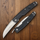 Extrema Ratio Panthera Folding Knife 3.88" Bohler N690 Steel Blade Black Aluminum Handle 0135SAT