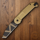 Extrema Ratio BF2 CT Folding Knife 3.25" Bohler N690 Steel Blade Tan Aluminum Handle 0146DW