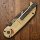 Extrema Ratio BF2 CT Folding Knife 3.25" Bohler N690 Steel Blade Tan Aluminum Handle 0146DW