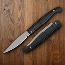 Extrema Ratio Resolza S Folding Knife 3" N690 Steel Blade Black Aluminum Handle 0362SW