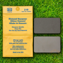 EZE-LAP Diamond Knife Sharpener Set Credit Card Size Super Fine and Medium Grit L210