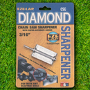 EZE-LAP Diamond Chain Saw 3/16 Sharpener Attach Electric Drill Accurate Guides LCSG316