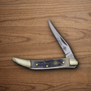 Frost Cutlery Toothpick Folding Knife Satin Finish Stainless Blade Bone Handle W109GY20