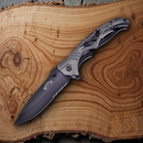 Frost Cutlery Assisted Folding Knife 3.5" 3Cr13 Steel Blade Aluminum Handle