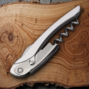Farfalli Corkscrew Double Pivot 1.25" Serrated Blade Stainless Steel Handle