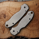 Flytanium Grade 5 Titanium Handle Scales For Your Spyderco Paramilitary 3 Knife
