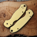 Flytanium Scales Antique Stonewash Finish Brass Construction Made To Fit Spyderco Para3