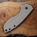 Flytanium Stonewashed Grade-5 Titanium Handle Scale For The CRKT Pilar Knife