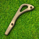 Flytanium Brass Backspacer For Your Benchmade Bugout Knife Antiqued Stonewashed