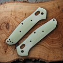 Flytanium Mini Osborne Scales Jade-Green G-10 Construction For Benchmade 945
