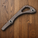 Flytanium Fits Bugout Backspacer For Benchmade Scale Natural Canvas Micarta