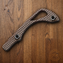 Flytanium Fits Mini Bugout Backspacer For Benchmade Scale Natural Micarta FLY950