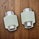 Flytanium Fits Barrel Spacer Set For Benchmade Steel Threads With Jade G-10