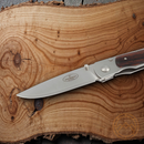 Fallkniven Frame Folding Knife 2.75" 3G Steel Blade Stainless/Ironwood Handle
