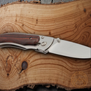 Fallkniven Frame Folding Knife 2.75" 3G Steel Blade Stainless/Ironwood Handle
