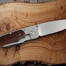 Fallkniven Frame Folding Knife 2.75" 3G Steel Blade Stainless/Ironwood Handle
