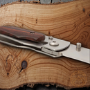 Fallkniven Frame Folding Knife 2.75" 3G Steel Blade Stainless/Ironwood Handle