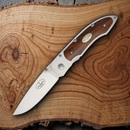 Fallkniven Frame Folding Knife 2.75" 3G Steel Blade Stainless/Ironwood Handle