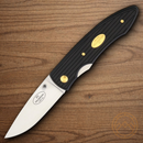 Fallkniven Linerlock Folding Knife 2.88" Cobalt Steel Blade Black Grilon Handle PCX