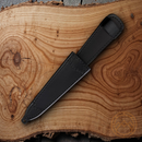 Fox Fairbairn Skyes Fixed Knife 6.63" N690 Steel Blade Sculpted Walnut/Wood Handle